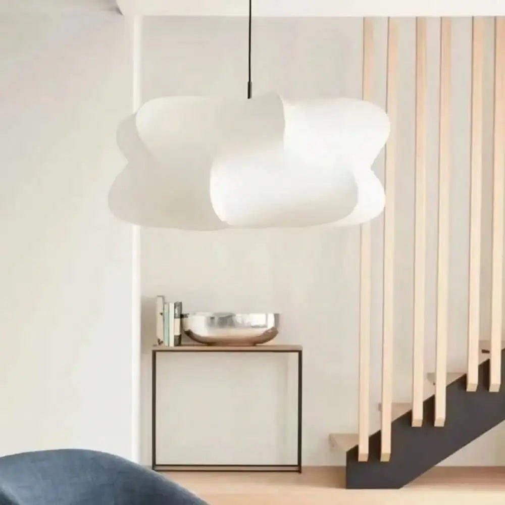 Suspension Nuage Wabi-Sabi – Lustre japandi en tissu Ø 40 / 50 cm